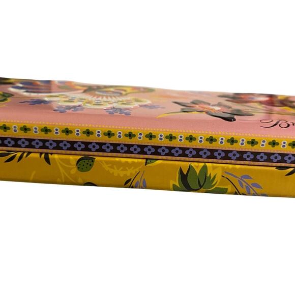 Brighton Decorative Metal Box-Box only 9 1/2 x 3 inches Small Dent See Picture - Picture 5 of 7